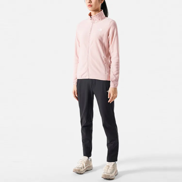 THE NORTH FACE City Outdoor Collection Velvet feel Coat Women's Pink-1