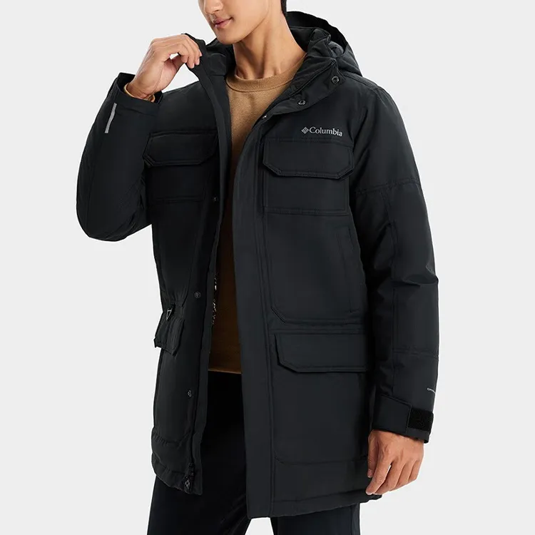 Columbia Windbreaker Jackets Men Black-3