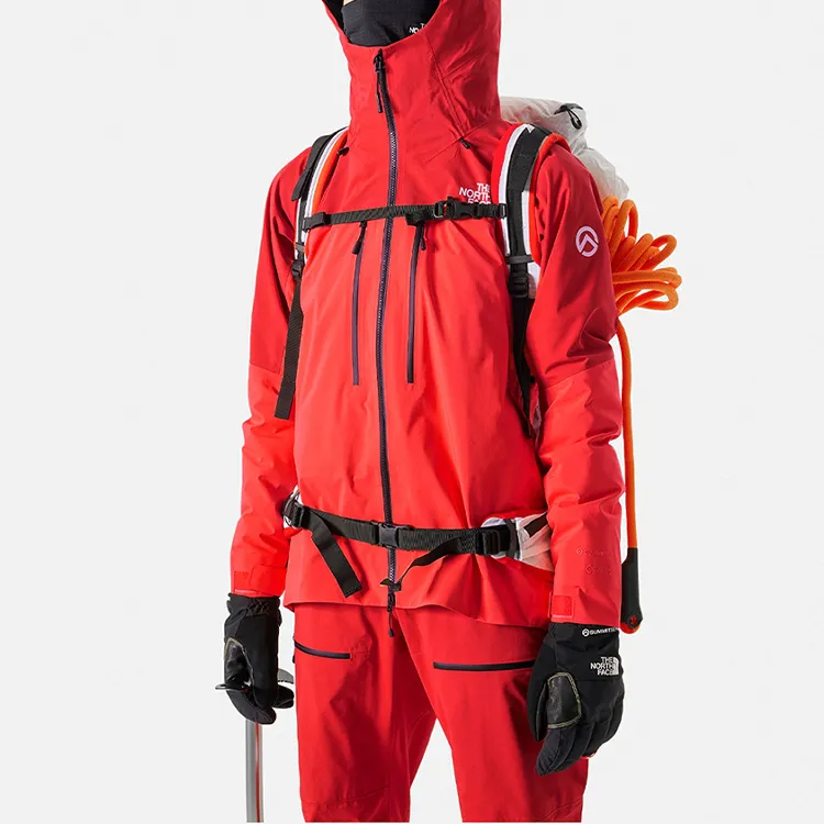 THE NORTH FACE City Outdoor Collection Waterproof And Windproof Windbreaker Jacket Women's Red-3