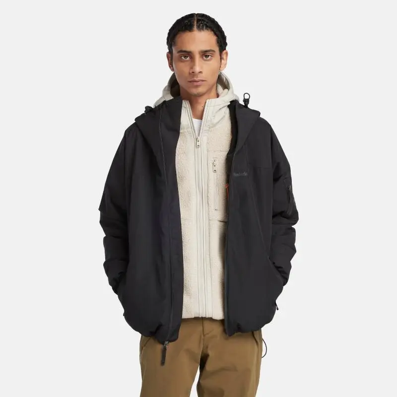Timberland Windbreaker Jackets Men Black-3