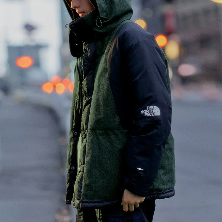THE NORTH FACE Black Series Fabric Mix Down Jacket-5