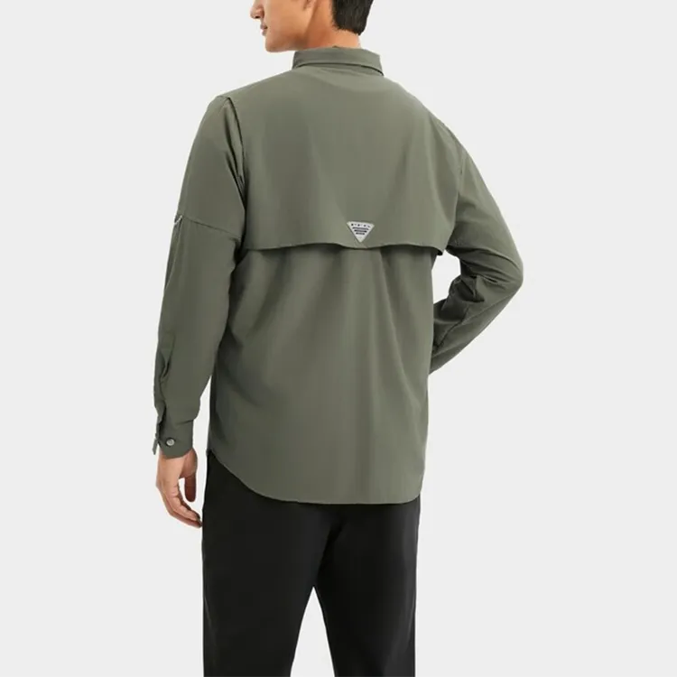 Columbia PFG Shirt Unisex Green-2