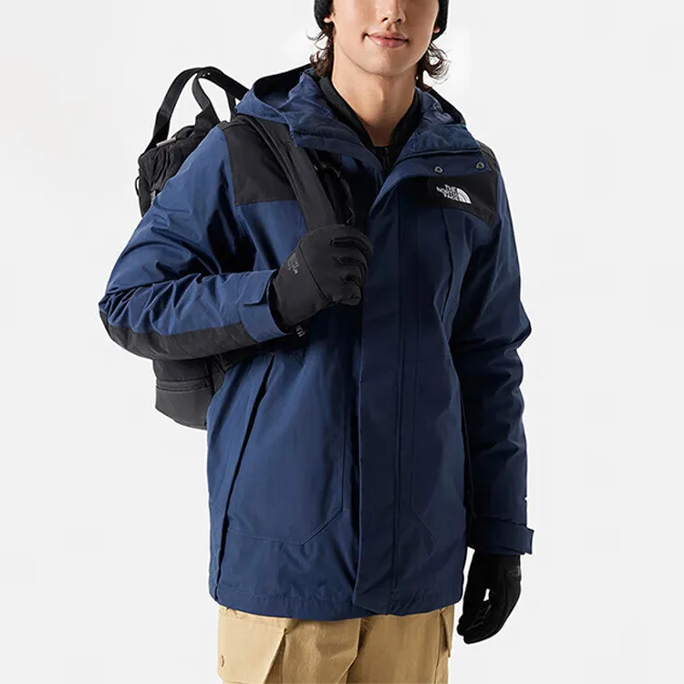 THE NORTH FACE City Outdoor Collection Windbreaker Jacket Men's Blue-3