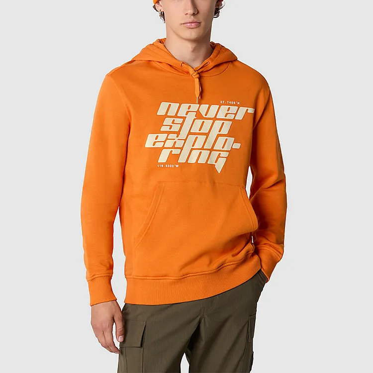 THE NORTH FACE Sweatshirts Men Orange-3