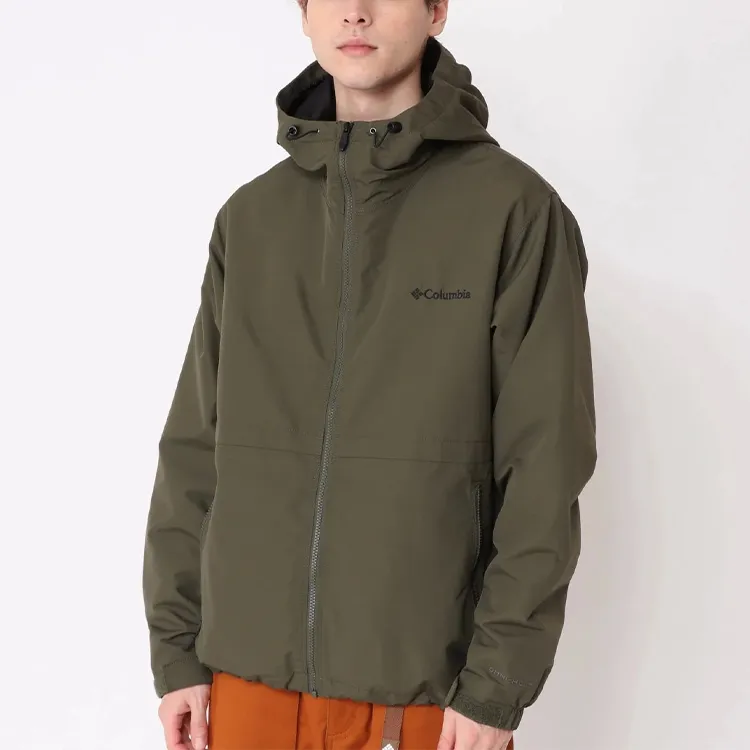 Columbia Jackets Men Army Green-2