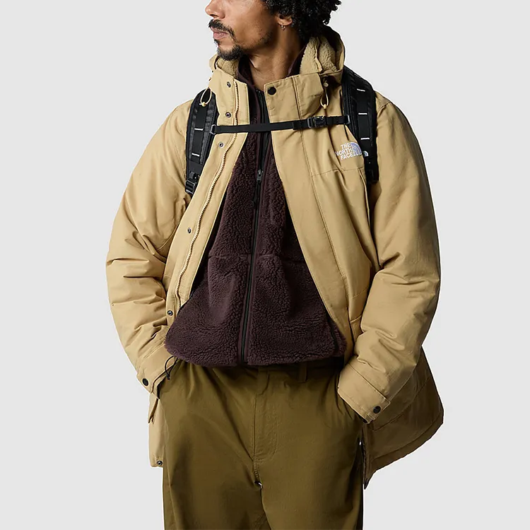THE NORTH FACE Puffer Jackets Men Khaki-4
