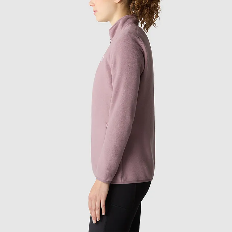 THE NORTH FACE Velvet Jackets Women's Gray Pink-7