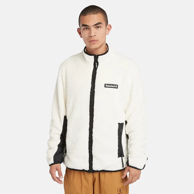 Timberland Velvet-feel Coat Unisex White-2