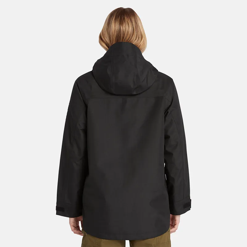 Timberland Waterproof Windbreaker Jacket Women's Black-1