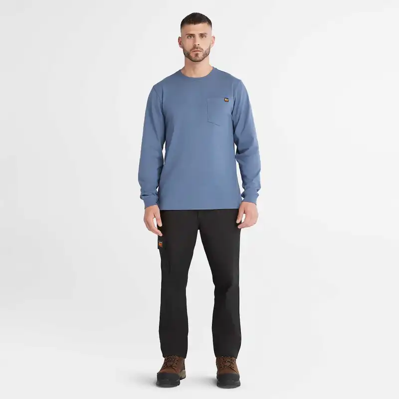 Timberland PRO® Core Pocket T-Shirt Men's Dusty Blue-1