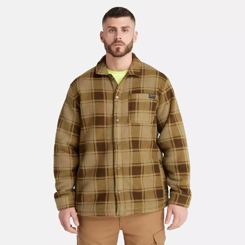 Timberland PRO® Gritman Check Heavyweight Shirt Men's Caramel-2