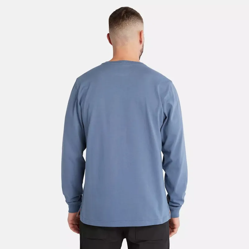 Timberland PRO® Core Pocket T-Shirt Men's Dusty Blue-3