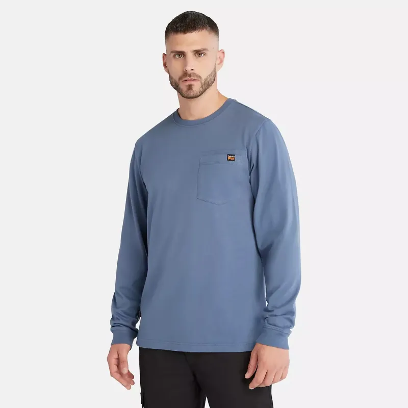 Timberland PRO® Core Pocket T-Shirt Men's Dusty Blue-2