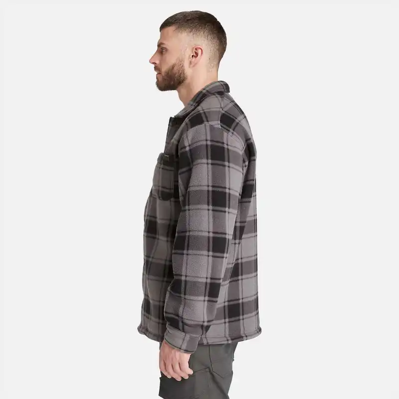 Timberland PRO® Gritman Check Heavyweight Shirt Men's Gray-2