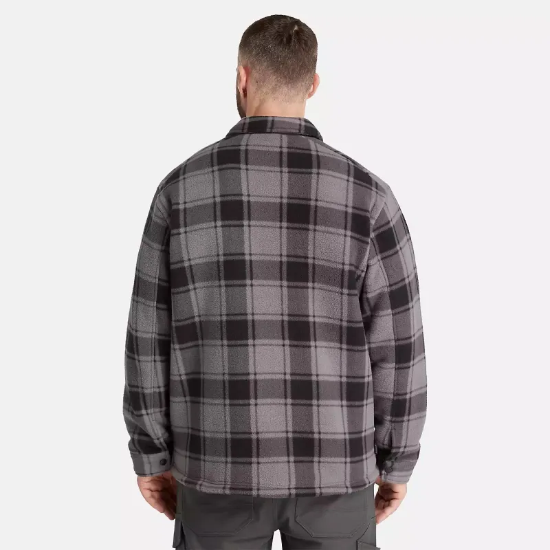 Timberland PRO® Gritman Check Heavyweight Shirt Men's Gray-3