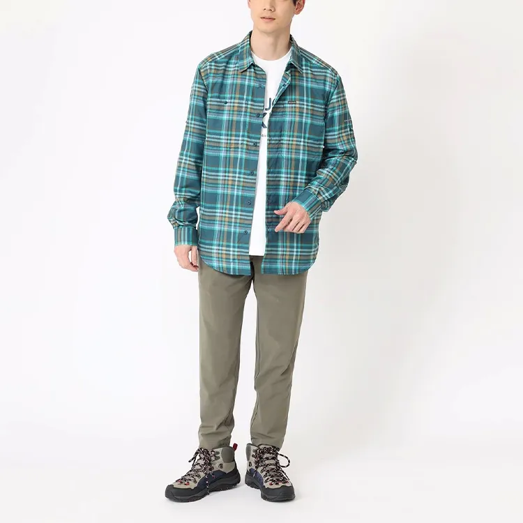 Columbia Shirt Men's Peacock Green-2