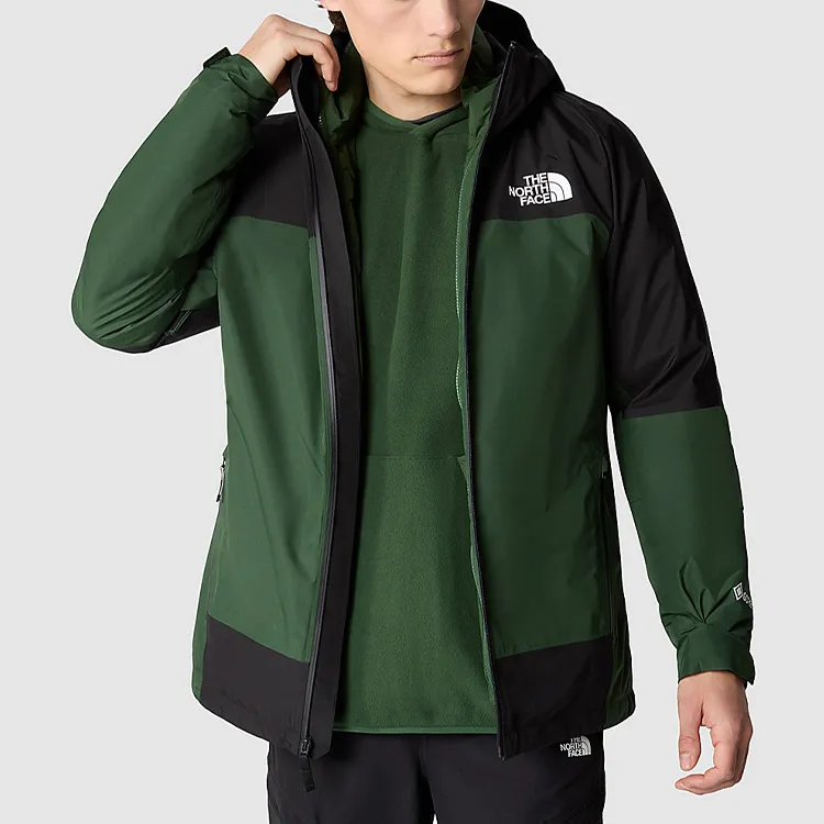 THE NORTH FACE Mountain Light Triclimate Water Resistant Windproof Breathable Windbreaker Jacket Men's Green-6