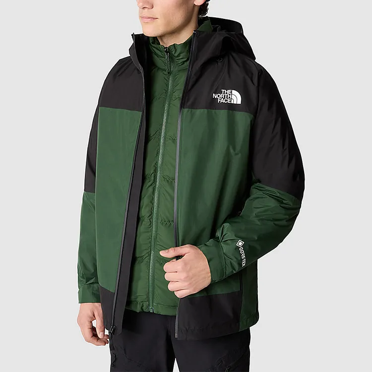 THE NORTH FACE Mountain Light Triclimate Water Resistant Windproof Breathable Windbreaker Jacket Men's Green-7
