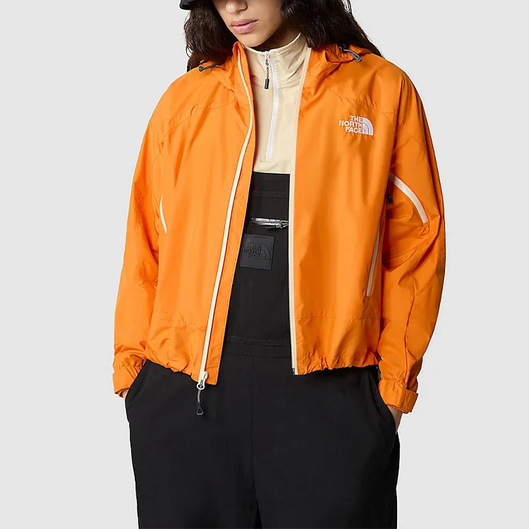 THE NORTH FACE Knotty Wind Jacket Women's Orange-4