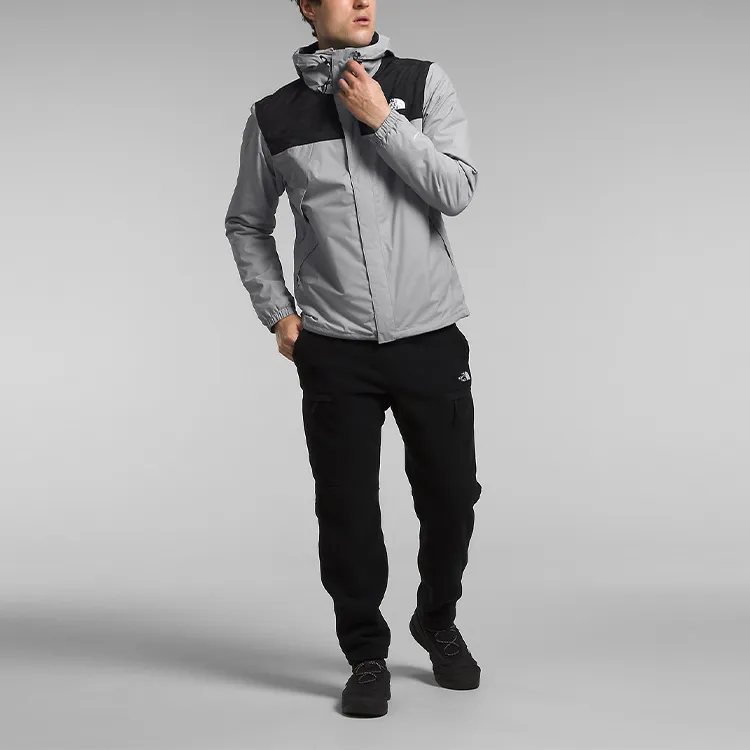 THE NORTH FACE Antora Waterproof And Breathable Windbreaker Jacket Men's Gray-3