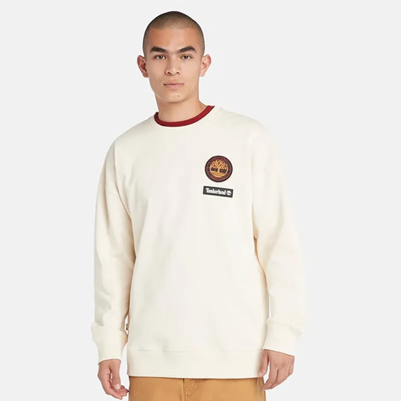 Timberland Sweatshirt Unisex Smoke White-3