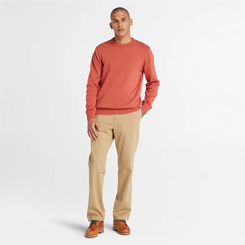 Timberland WILLIAMS RIVER Sweatshirt Men's Sunset Red-1