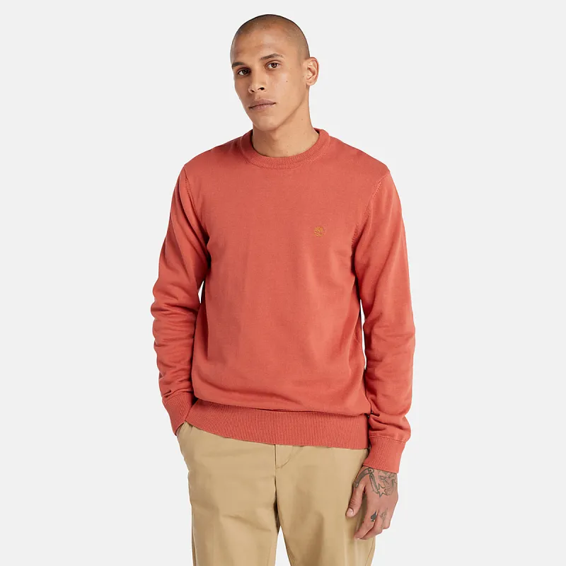 Timberland WILLIAMS RIVER Sweatshirt Men's Sunset Red-3