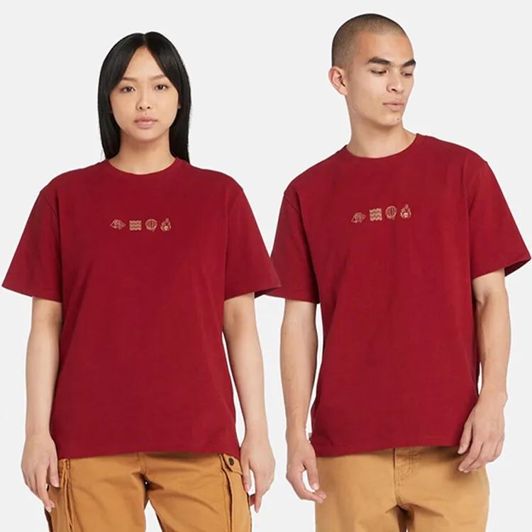 Timberland T Shirt Unisex Bicycle Red-2