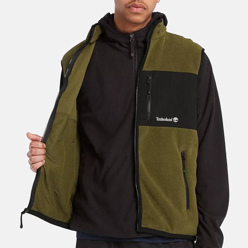 Timberland OUTDOOR ARCHIVE POLARTEC® 200 Vest Men's Army Green-2