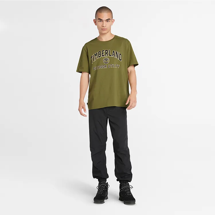 Timberland T Shirt Men's Moss Green-1
