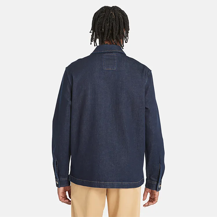 Timberland Denim Jacket Men's Ink Wash Blue-3