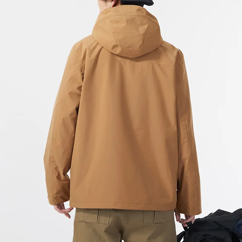 Jack Wolfskin Waterproof And Windproof Windbreaker Jacket Men's-13