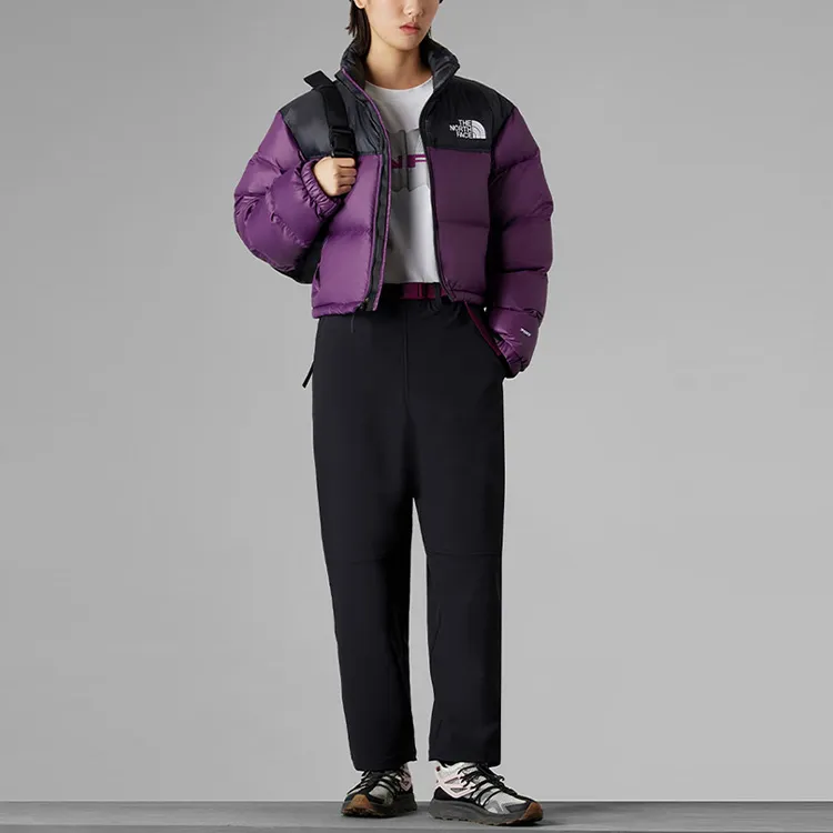 THE NORTH FACE Nuptse Colour-block Puffer Jacket-1