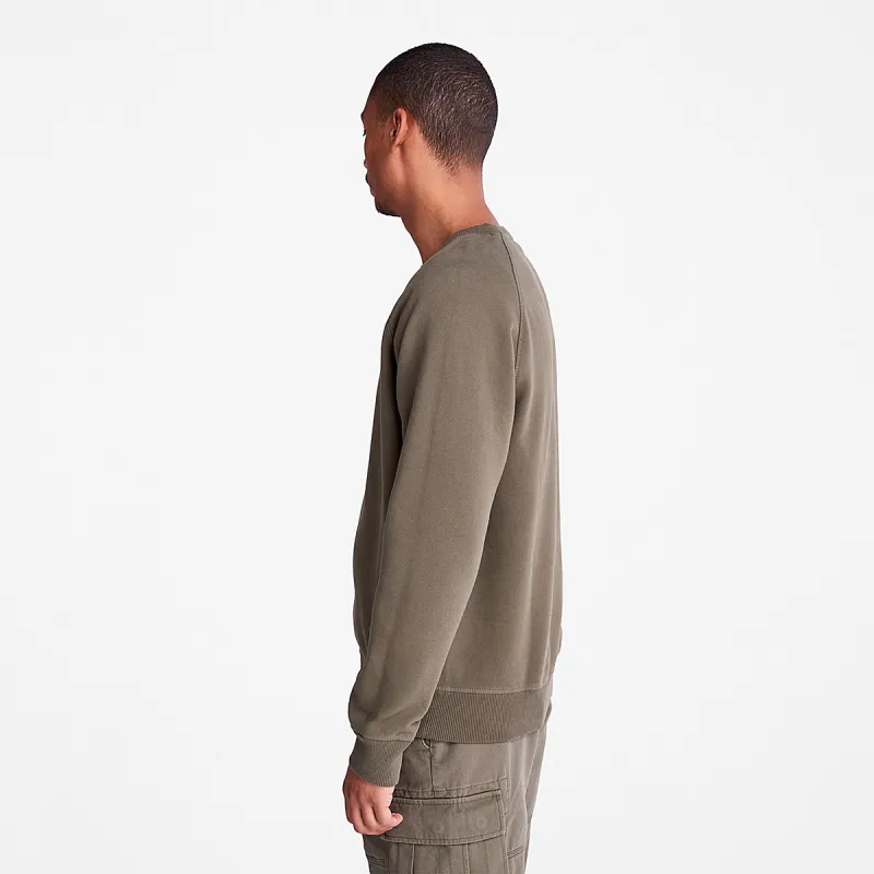Timberland EXETER RIVER CREWNECK Sweatshirt Men's Green-2