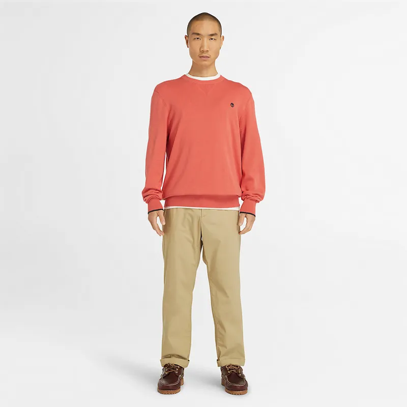 Timberland WILLIAMS RIVER Sweatshirt Men's Orange Red-1