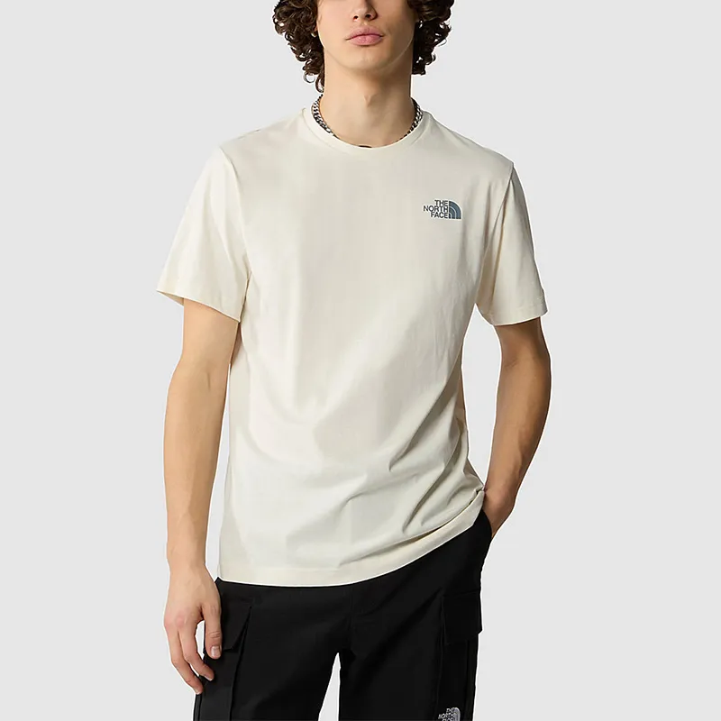 THE NORTH FACE REDBOX T Shirt Men's Ecru-2