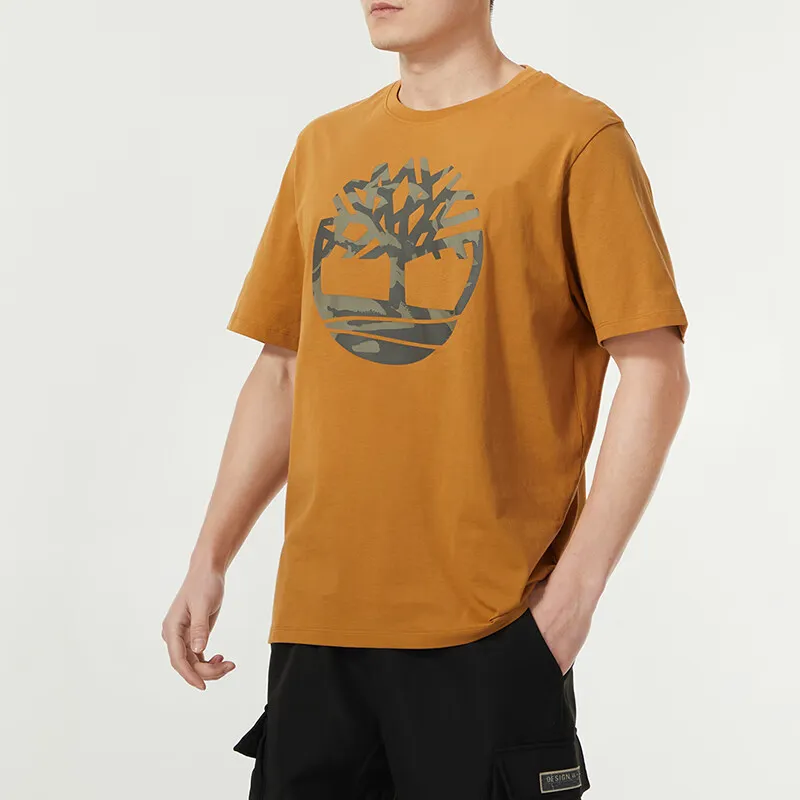 Timberland T Shirts Men Wheat-4