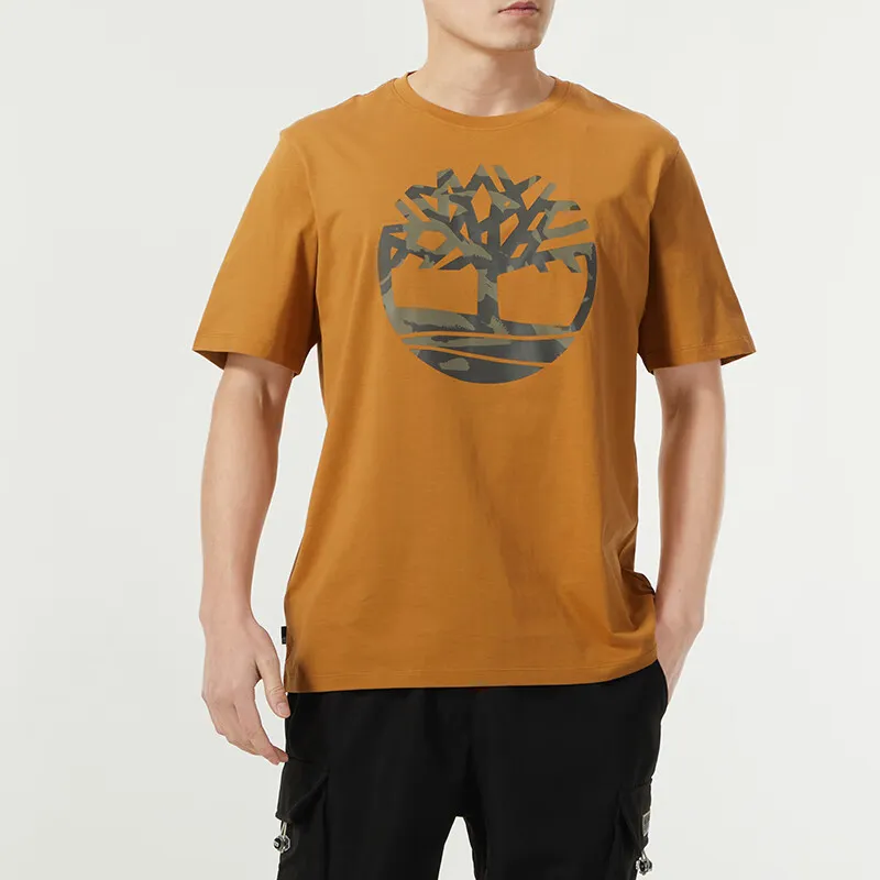 Timberland T Shirts Men Wheat-2