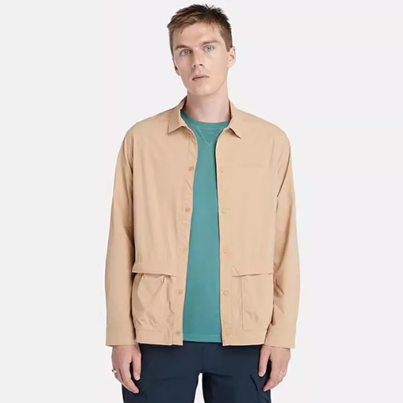 Timberland Jackets Coats Men's Light Wheat-2