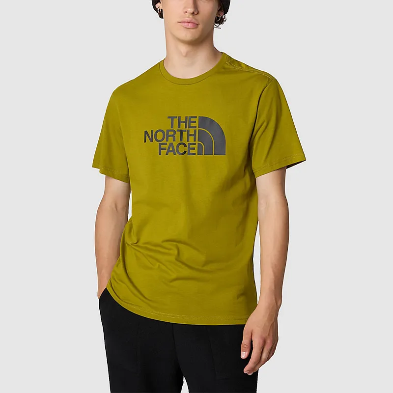 THE NORTH FACE DREW PEAK T Shirt Men's Yellow Green-4