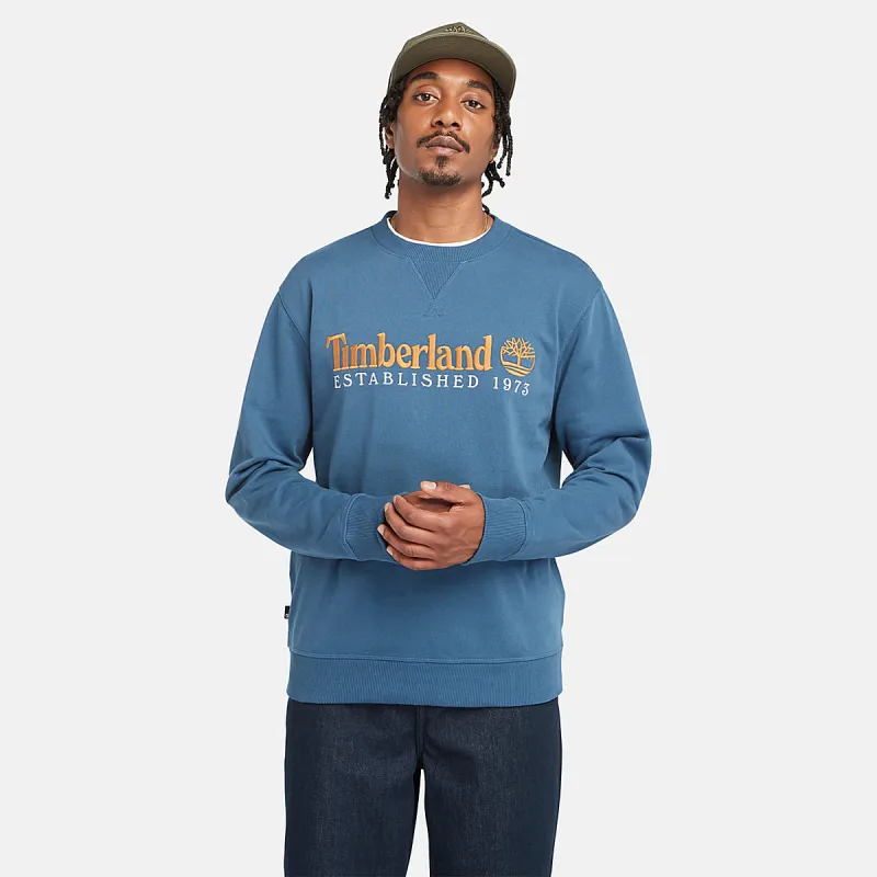 Timberland EST. 1973 Sweatshirt Men's Blue-1