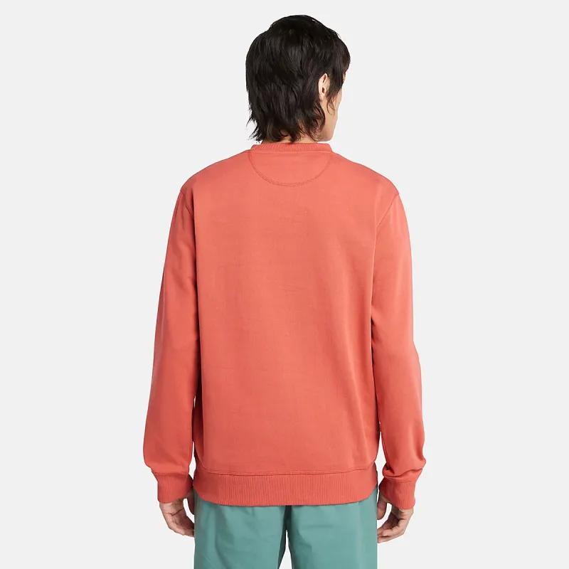 Timberland EST. 1973 Sweatshirt Men's Coral-3