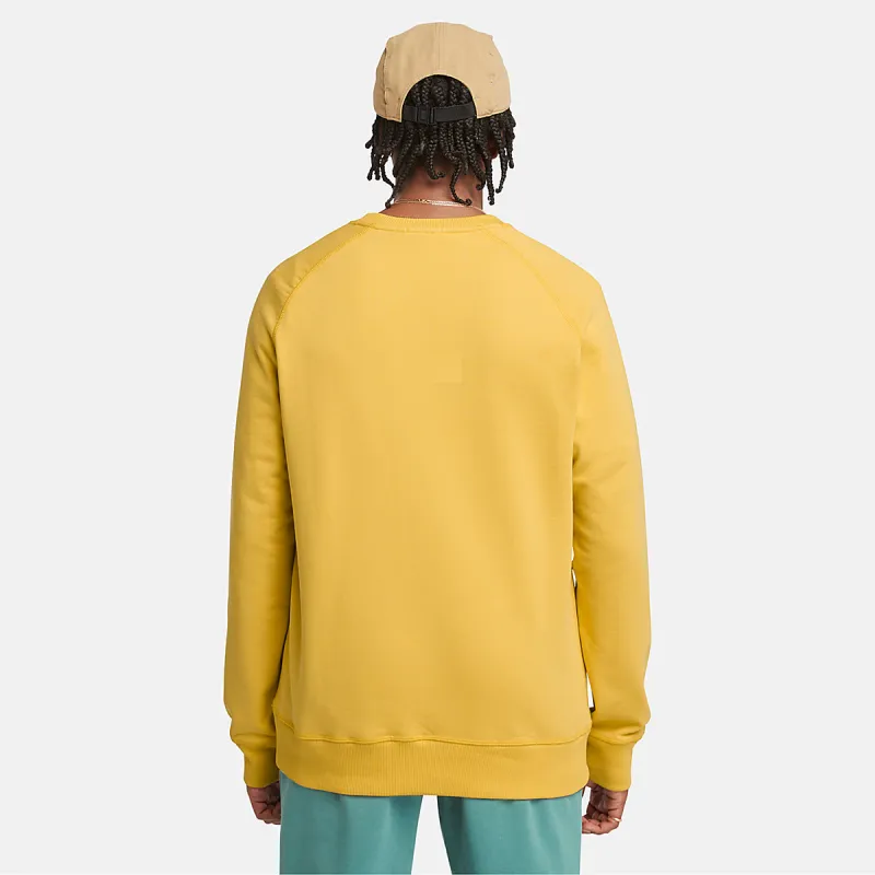 Timberland EXETER LOOPBACK Sweatshirt Men's Yellow-3