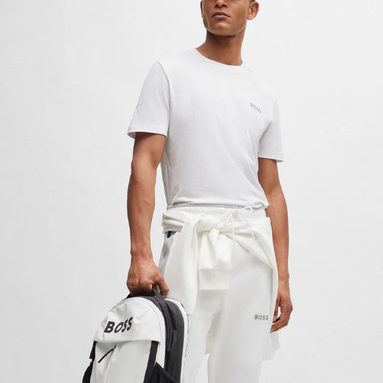 HUGO BOSS 3D Mesh Logo Regular Fit T Shirt-3