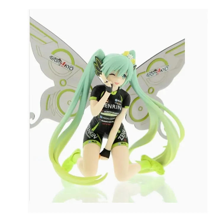 BANPRESTO Hatsune Miku Glass Factory 2017 Racing Miku Bonus Gift Scale Figures-1