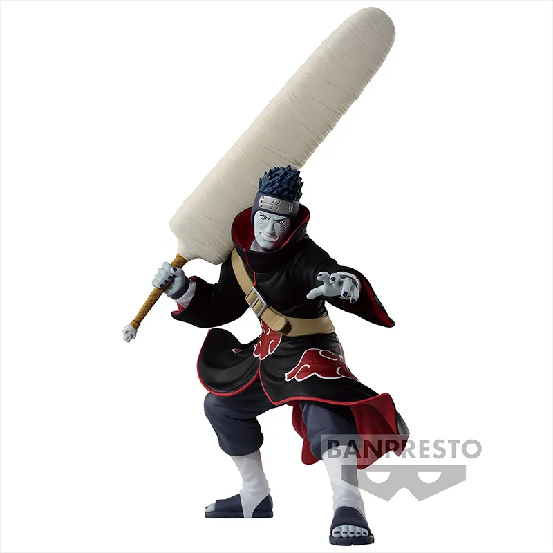 BANPRESTO Naruto Characters Bandai Glass Factory Vibration Stars Kisame Hoshigaki Bonus Gifts 13cm-2
