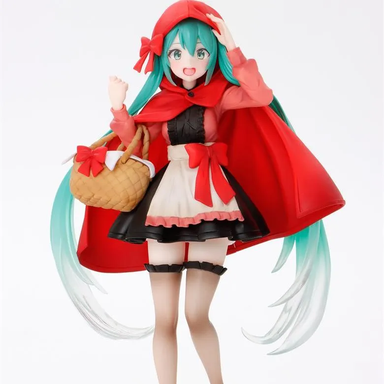 TAITO Hatsune Miku Wonderland Little Red Riding Hood Reissued Version Bonus Gifts 18cm-1