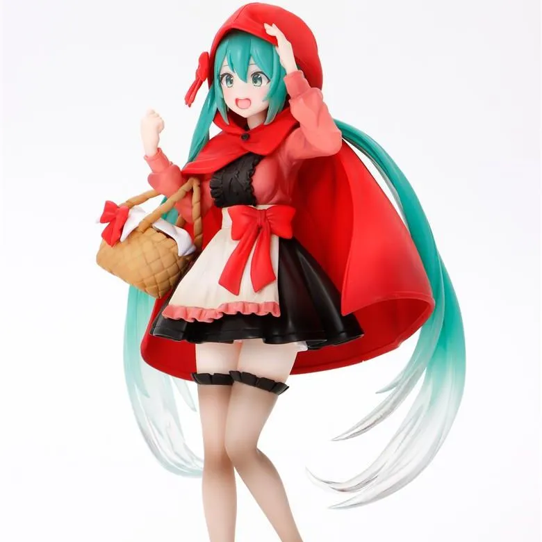 TAITO Hatsune Miku Wonderland Little Red Riding Hood Reissued Version Bonus Gifts 18cm-2