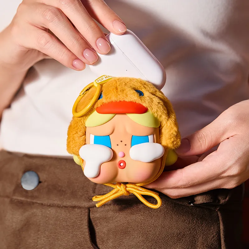 POP MART CRYBABY Tears Factory Collection Earphone Case Trend Based Products-5