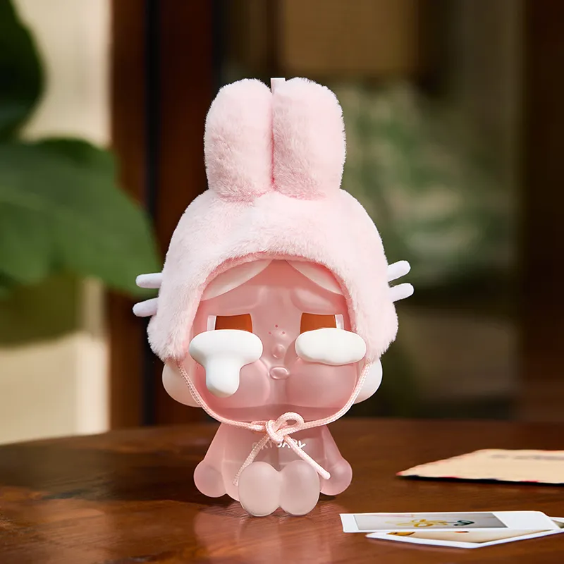 POP MART CRYBABY Tear Factory Collection Plush Straw Cup Trend Based Products-1